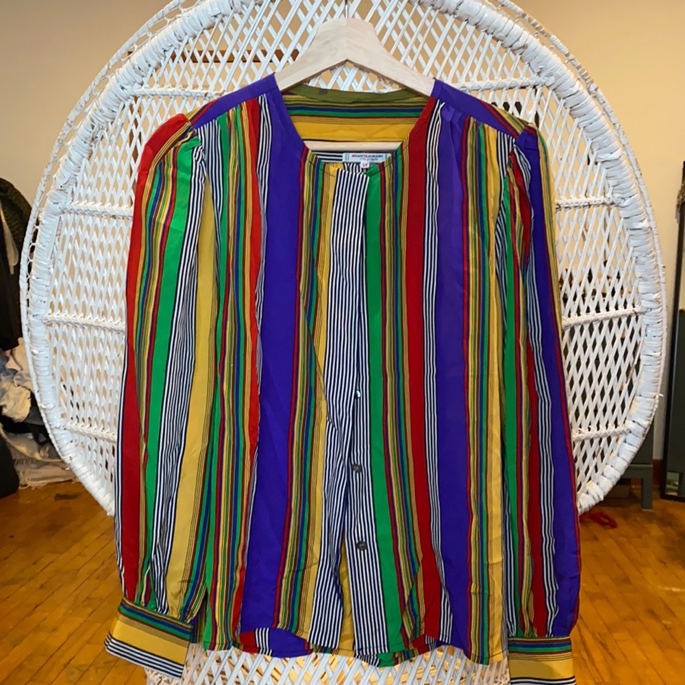 Vintage Saint Laurent blouse size M
